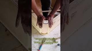 Craftsmanship! Curved Woodworking #craftsman #work