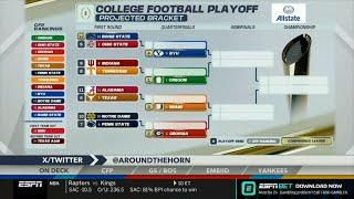 Around the Horn | Biggest takeaway from the first CFP Rankings reveal, projected bracket?