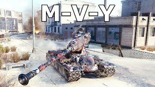 World of Tanks M-V-Y - 7 Kills 9,8K Damage - NEW TANK - Tier 10