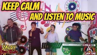 KEEP CALM AND LISTEN TO MUSIC - RAMBO, RANDY, ANN, & DAN JAM AT ZALDY MINI STUDIO