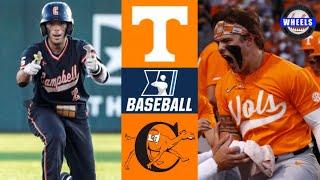 #1 Tennessee vs Campbell (INSANE GAME!) | Regionals 1-0 Game | 2022 College Baseball Highlights