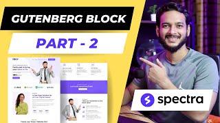 Part 2: Figma To Gutenberg Using Spectra Block Editor & Astra theme full Project.