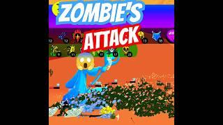 Enemy Zombies attacking my turret 
