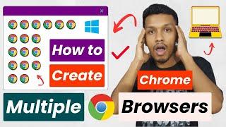 How to create multiple chrome browsers | how to create multiple chrome profile