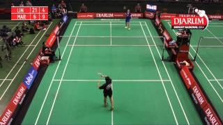 Linda Mutiara Pertiwi (Mutiara Cardinal Bandung) VS Marsa Indah Salsabila (Djarum Kudus)