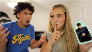 SMELLING LIKE ANOTHER MAN PRANK ON BOYFRIEND *GETS HEATED*