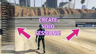 [WORKING] How to get in solo sessions on GTA Online. 100% SAFE