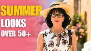 Top 10 Classy Summer Looks for Women Over 50 | 2024 Fashion