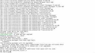 Raspberry Pi Apt-Get Update