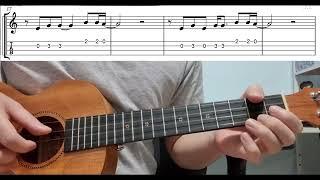 Imagine (John Lennon) - Easy Beginner Ukulele Tab With Playthrough Tutorial