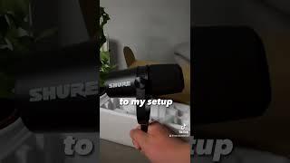 Shure MV7X Unboxing