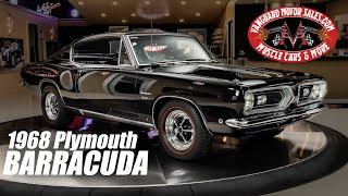 1968 Plymouth Barracuda Restomod For Sale Vanguard Motor Sales #2819