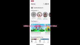 if roblox had tasks for robux #notamberroblox ib:@NotAmberRoblox-