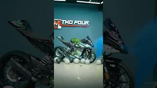 Ktm RC modification  green racing graphics  #rc390 #ytshorts #shorts #viralshorts