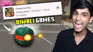 Playing 'Diwali Games' On Play Store