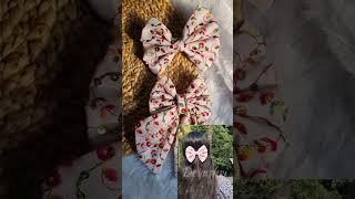 Rang Rani Bow by Devashri #bows #handmade