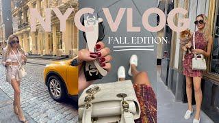 FALL IN NYC LUXURY SHOPPING VLOG | BERGDORF GOODMAN, SAKS, FASHIONPHILE, DIOR  