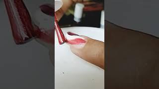 a beautiful & easy nail polish art#nailart #nailpolish #youtubeshorts #shorts #naildesign #viral