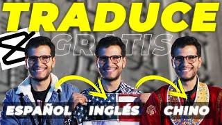 ¡TRADUCE LA VOZ DE TUS VIDEOS GRATIS!  TUTORIAL CAPCUT  