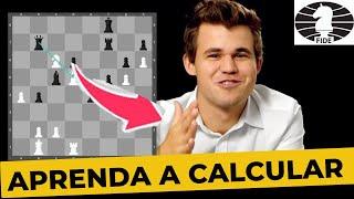 MAGNUS CARLSEN ensina a CALCULAR no XADREZ