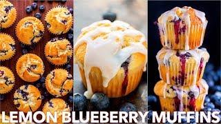 Easy Lemon Blueberry Muffins Recipe