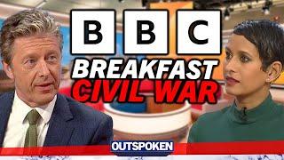 "Bullying, toxicity & physical fights!" Naga Munchetty & Charlie Stayt in BBC Breakfast civil war