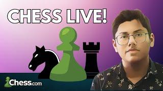 Grinding till i reach 600 elo rapid rating on chess.com | Ankit Katyan