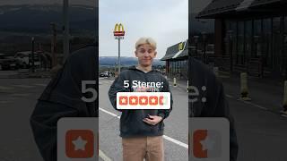 1 Stern vs. 5 Stern McDonald‘s