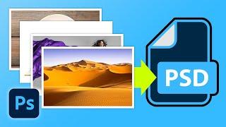 How To Open Multiple Images As Layers In Photoshop CC