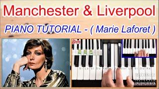 Manchester et Liverpool~piano tutorial  Korg style free download ⭐песня Прощение~Урок пиано