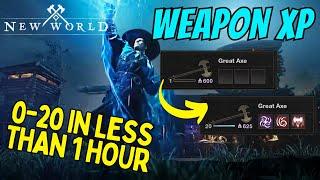 New World - FASTEST WAY TO LVL YOUR WEAPONS - 2023