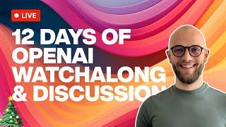 Projects in ChatGPT - Day 7 of 12 Days of OpenAI - Livestream watchalong and discussion