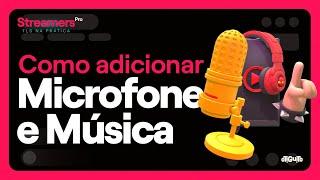 COMO ADICIONAR MICROFONE E MÚSICA DE FUNDO NO TIKTOK LIVE STUDIO