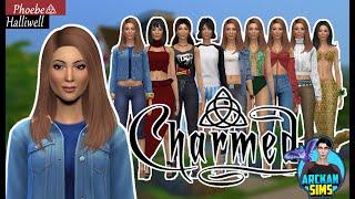 CHARMED PART 3 // PHOEBE HALLIWELL (Alyssa Milano) - Sims 4 Create a Sim // Charmed in the sims 4