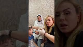 Part 2 Tamerlan ve Esmira Qafarova ile novbeti prosedur.Speech Therapist Логопед Loqoped