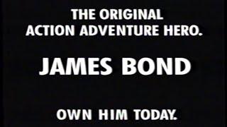 James Bond Home Videos – The Original Action Adventure Hero (1996) Promo (VHS Capture)