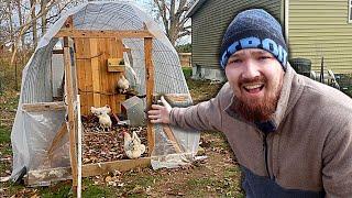 Farmer TRANSFORMS CHICKEN COOP For Winter