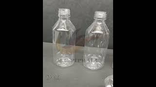 Introducing the 170 ml Transparent Pharma Pet Bottle M.C. Pipwala!