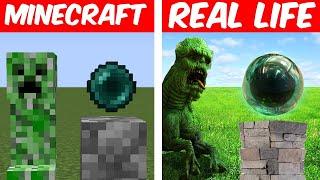 РЕАЛЕСТИЧНЫЙ МАЙНКРАФТ! REALISTIC MINECRAFT IN REAL LIFE!