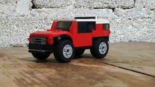 Cómo hacer una SUV de lego(Toyota FJ) / How to make a lego SUV(Toyota FJ)