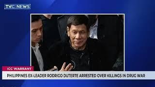 Philippines Ex-Leader Rodrigo Duterte Arrested Over Killings In Drug War