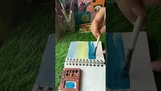 Mini sketchbook/watercolor #art #watercolor #painting