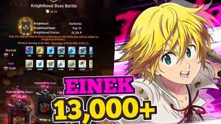 Use SR MELI FOR EINEK HELL 13K+ Points Mission! September 16th GUILD BOSS! 7DS Grand Cross