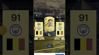 De Bruyne in 84+Pack #football #gaming #bestmoments #fifa #packopening #kdb