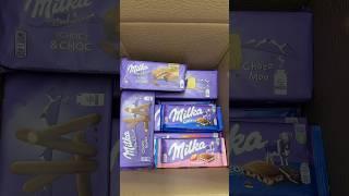 Let’s pack Rachel’s MASSIVE Milka order! #shorts