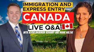 Canada Immigration LIVE Q&A with Alicia and Mark