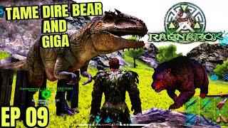 TAME ANOTHER GIGA AND DIRE BEAR || ARK ULTIMATE MOBILE EDITION #9(RAGNAROK) || #ark #arkmobile