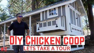 The Ultimate DIY Chicken Coop Build (Part 2) Let's Take a Tour of the Chicken Coop!