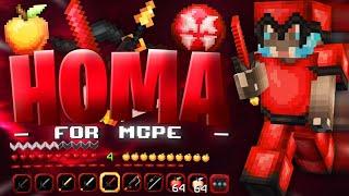 HOMA 32x PvP Texture Pack For Minecraft Pe 1.18!! Fps Boost PvP Pack Mcpe