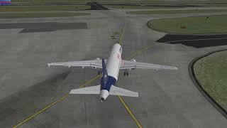 FlightFactor A320 Ultimate Manchester nach Bremen - xflight737 - X-Plane 11